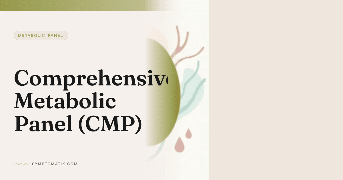 Piccolo Cmp Ranges Chart Comprehensive Metabolic Panel (CMP) - Results & Ranges
