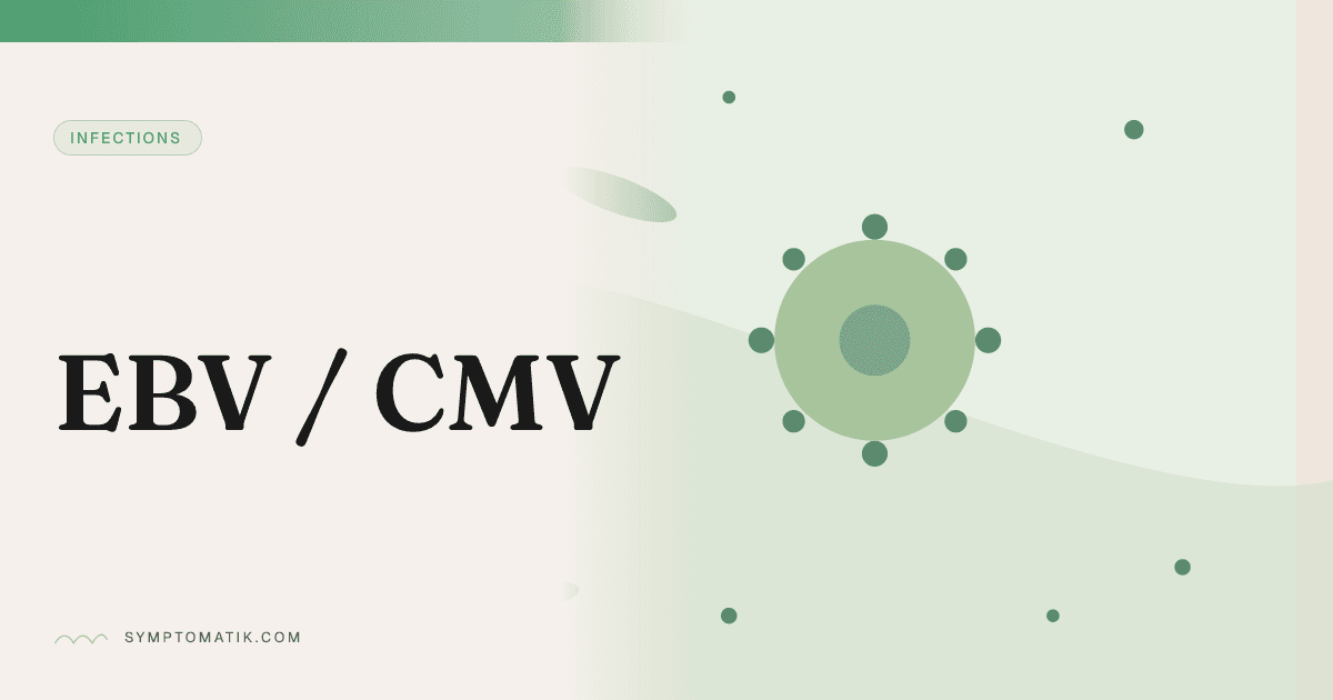 EBV / CMV Test – Results & Interpretation | Symptomatik