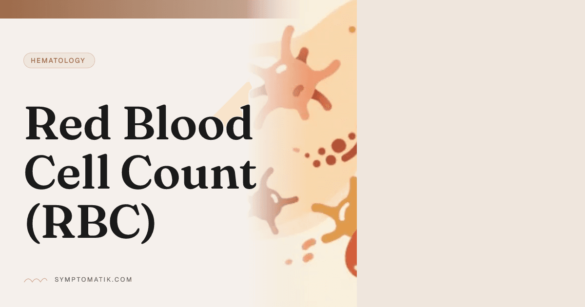 RBC Count Test Results & Normal Values | Symptomatik